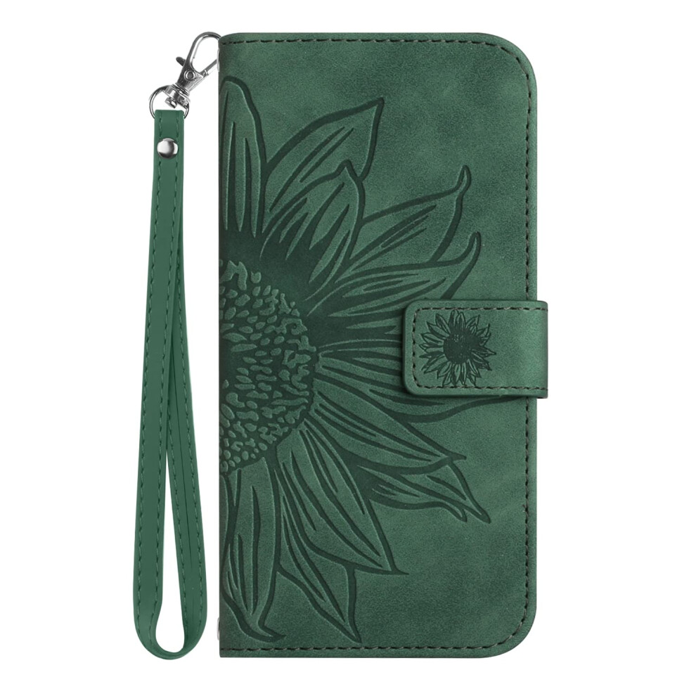 Case Compatible With Motorola Moto E22 / E22i Pu Leather Wallet Stand Case Green 9393856985975