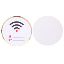Acryl WiFi Reminder Bord Voor Hotel En Café Gebruik