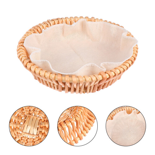 1Paniercampagnerustique Panier Main Pour Stockage Pique- 2