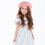 Béret Enfant Rose Polyester Chapeau Confort Automne 8