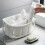 Plastic Shower Caddy Tote - Hanging Bathroom Organizer with Handle, Portable Storage Basket Bin 1