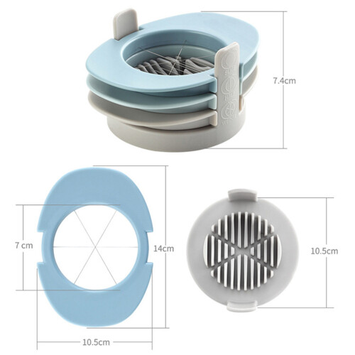 Egg Slicers Non-Electric For Food Preparation 1pack 2