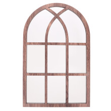 Farmhouse Wall Mirror Basswood Acrylic Small Mirror for Wall