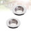 2Pcs Silver Drain Strainer Tub Stopper for Kitchen and Bathroom Use 2