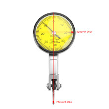 Dial Test Indicator Meter Tool Kit 0.01mm with Grey Storage Case AU