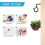 24pcs Screw In Hooks Outdoor String Lights Screw Hook Ceiling Hooks 8
