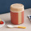 1Pctasse À Yaourt Portable Rose En PP Pour Usage Scolaire 4