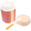 1Pctasse À Yaourt Portable Rose En PP Pour Usage Scolaire 10