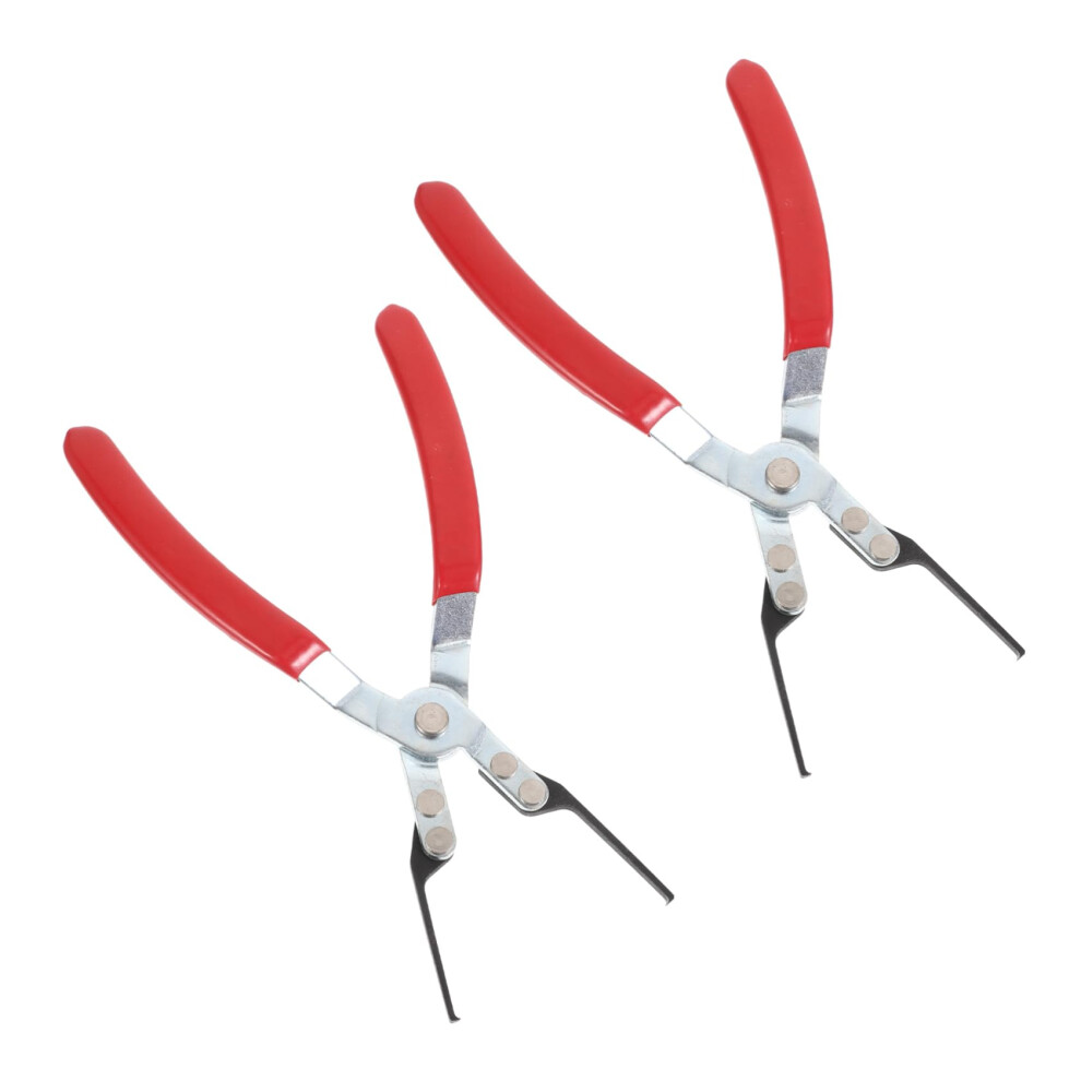 Fuse Removal Tool 2-Piece Durable Pliers For Relay Pulling In Automotive Maintenance And Repair, Stainless Steel 9016109092755