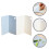 2 Pcs Foldable Chopping Board Cutting Plastic Travel 5