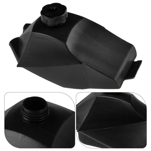 1Mini Réservoir Essence Plastique Noir Pour 2 Temps Robuste 2