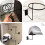 Porte Casque Noir Fer Rangement Mural Sturdy Polyvalent 10