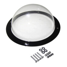 Dog Fence Window Round Acrylic Dome Lookout Porthole Window For Fence Pet 2 Pack