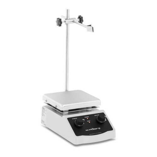 Agitador magnético - HELLOSHOP26 - 2L - 380C - 2000 r/min - Aço e alumínio