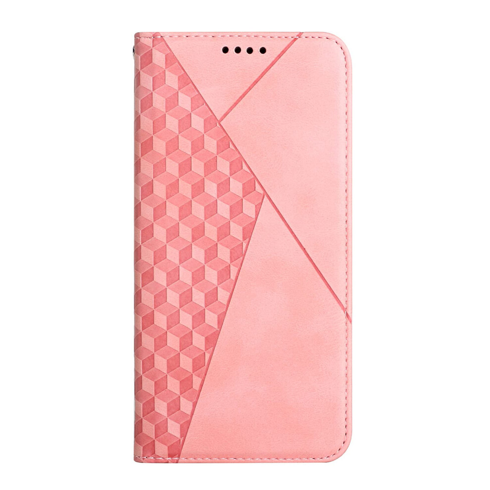 Case For Motorola Moto G72 Pu Leather Wallet Stand Case Protective Phone Case Pink 9393856986781