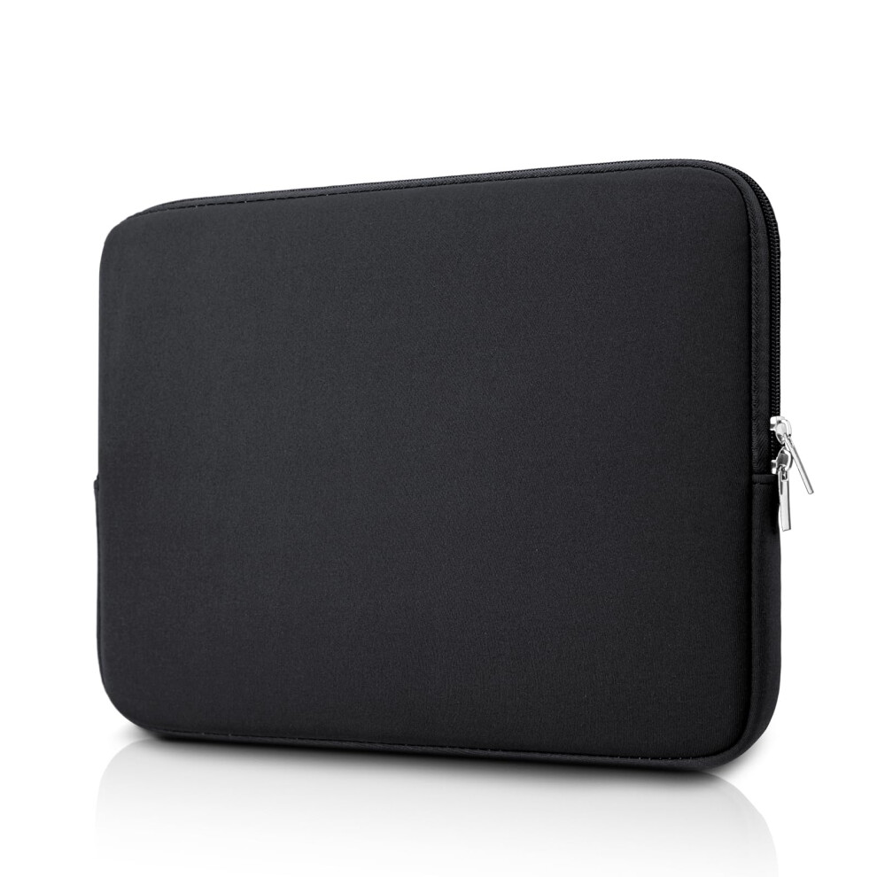 14 Inch Laptop Sleeve Case Macbook Pro M2/M1 A2779 A2442 Compatible, Chromebook Notebook, Soft Padded Slim Bag, Black 9393856986866