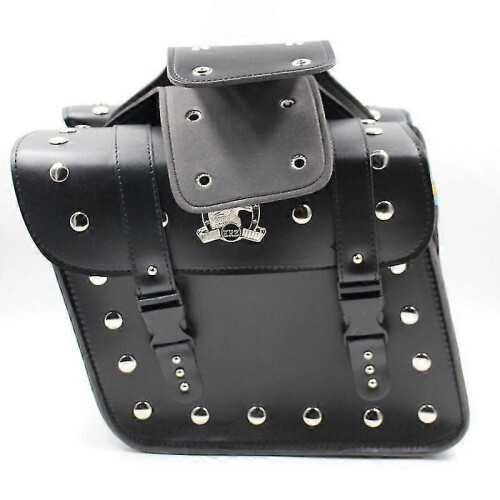 Saddle Bag, 1 Pair Motorcycle Side Bag, Tool Bag, Retro Rider Bag 1