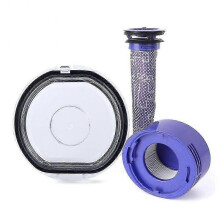 Dust Bin Lid Replacement for V7 V8 Vacuum Cleaner with Pre&Post HEPA Filter Set
