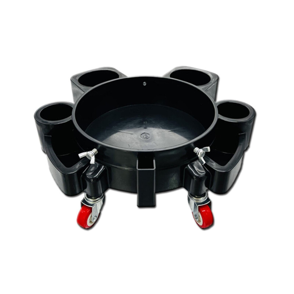 Bucket Rolling Detailing Cart For Car Wash Professional Cleaning Bucket For Car Detailing 9354506942915
