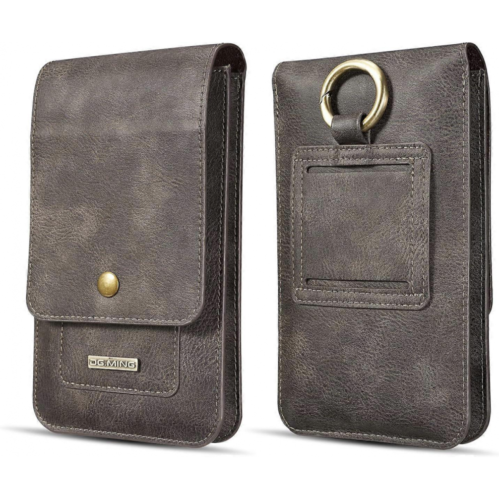 Universal Phone Belt Holster For Samsung Galaxy S20 Fe,S20 Fe 5G,S20+ 5G,Note10 Lite,Note20,Genuine Leather Men Carrying Sleeve Pouch With 13 Card Ho 9022594174319