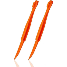 Éplucheur d'orange en plastique, 15 cm, facile à ouvrir, pour écorces d'agrumes, citron, ustensile de cuisine (lot de 2 oranges)