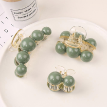3pcs Hair Clips Large Beads Hair Clips Women's Non-slip Hair Clip For Thick Hair Thin Hair Claw Clips Hair Accessories