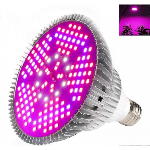 Led Grow Light Bulbs - Full Spectrum E27 100w Professional Grow Lamp For Seedling Blooming