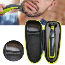 1pcs Shaving Bag Men Razors Electric Shavers Travel Carrying Pouch,19*7*6cm/7.48*2.76*2.36in