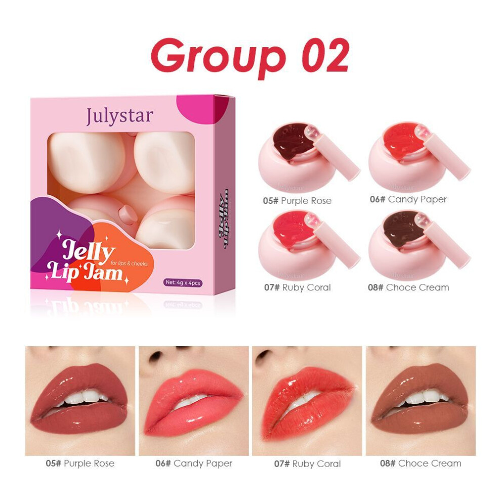 (Type#10) Julystar New Jelly Light, Non-dry, Non-fading And Smooth Solid Lip Gloss-image-OPC-PKRCF7S-NEW