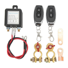 DC12V Remote Battery Disconnect Switch, Car Anti-theft Circuit Breaker to Prevent Battery Drain, High Current Battery Disconnect Master Controller fo