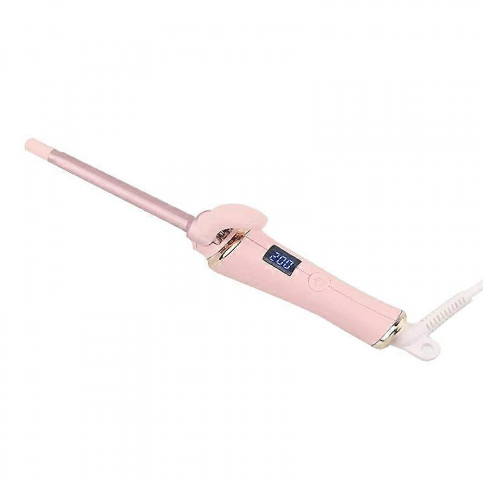 Thin Curling Wand, 9mm Mini Curling Iron For Long & Short Hair, Small Curling Iron Ceramic Barrel Hair Curler With Adjustable Temperature