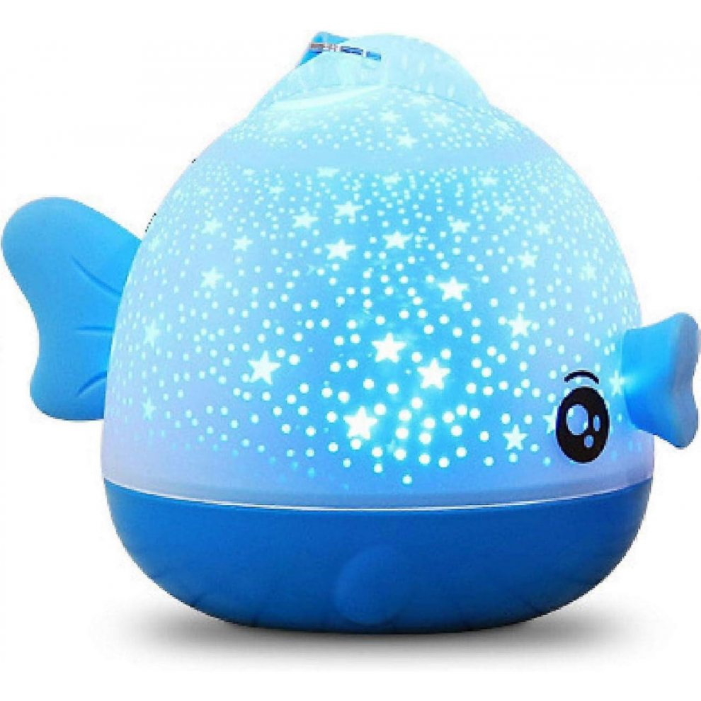 Fish Star Projector With Remote Control And Timer Rotating Starry Projector Night For Bedroom Room Light 9022594176474