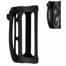 Suitable for JBL Flip4 speaker silicone protective sleeve Kaleidoscope 4 speaker hollow portable soft silicone sleeve, black