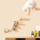 Έπιπλα τοίχου για γάτες, σκαλοπάτια τοίχου για γυψοσανίδα 11,8 ιντσών, σκάλες για γά 3