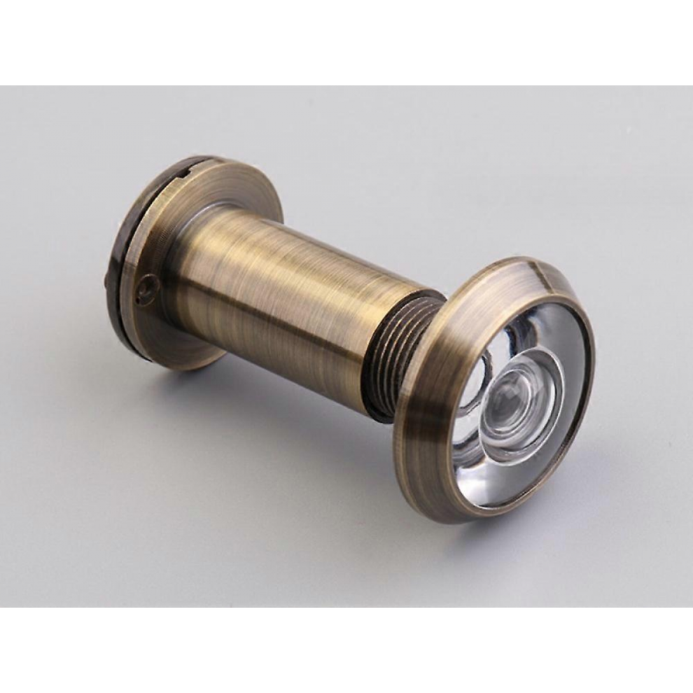 1Pcs Door Viewer With Back Cover, Anti-Peeping, Anti-Dust Peephole, 220-Degree Wide Angle, Protecting Family Privacy (Color : Bronze) Green 9022594178041