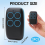 2PCS 4 in 1 Universal Remote Control for Gates and Garages - Multi-frequency Rolling Code Remote Control from 250 to 913 MHz, Self-learning Programme 2