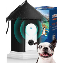 Anti Barking Device, Dog Barking Control Devices with Adjustable Ultrasonic 3 Level Stop Dog Barking Deterrent, Bark Box Up To 50 Ft Pet Behavior Trai