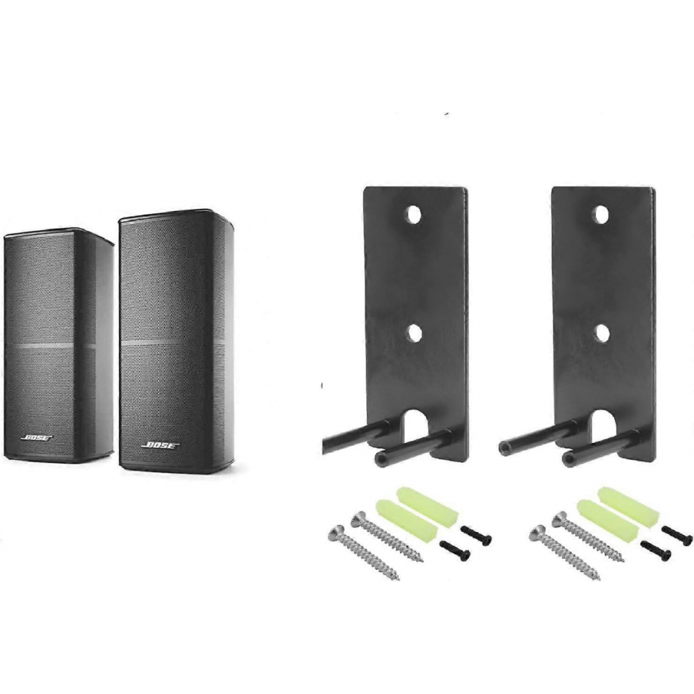 Wall Mount Bracket For Bose Omnijewel Lifestyle 650 Home Speaker, Bose Surround Speakers 700 Replacement Brackets (1 Pair) 9022594178492