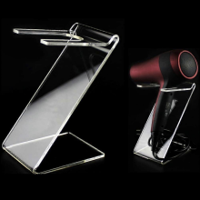 1PC Clear Acrylic Hair Dryer Holder Stand for Salon Home Bathroom