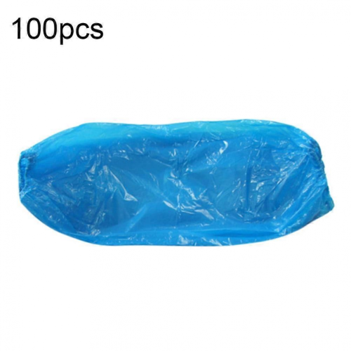 100Pcs Protective Waterproof Disposable Plastic Arm Sleeves Covers Oversleeves 1