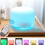 500ml Premium Essential Oil Diffuser with colored lightswith Remote Control , Ultrasonic Aromatherapy Fragrant Oil Humidifier Vaporizer, Timer and A 1