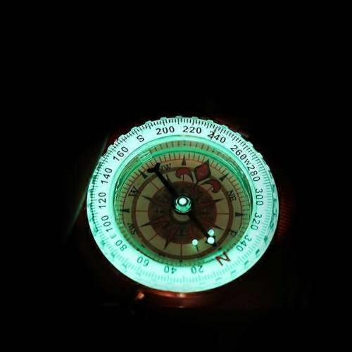 Compass, Camping Compass Precise and Bright Pointing Copper for Family Outdoor Activities 2