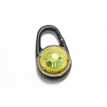 Lampada a sospensione a LED per cani con clip di avvertimento, LED lampeggiante giallo
