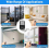 2 Pieces Universal Gate Remote Control, Universal Garage Gate Remote Control, Remote Control Cloning with 4 Buttons and Fixed Frequency 433.92 MH 3