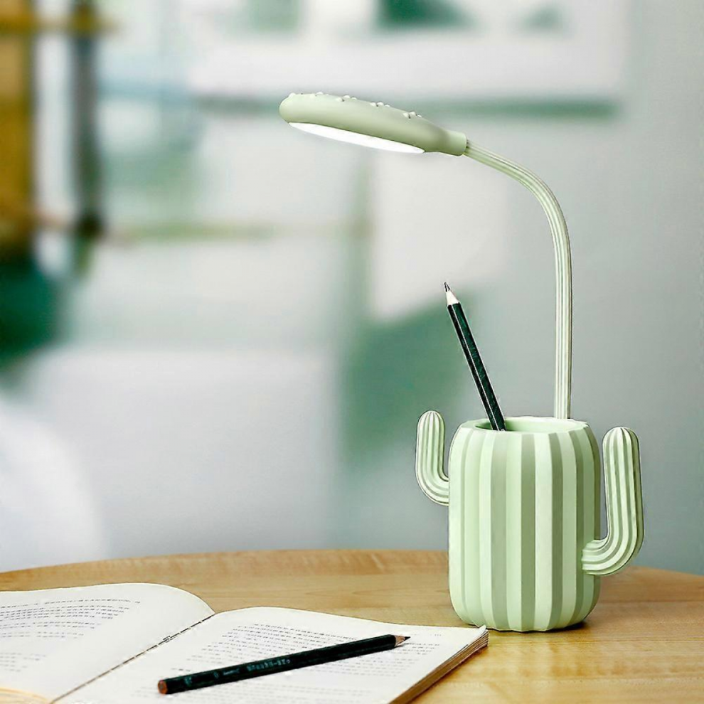 Small Desk Lamp with Pen Holder, Table Lamp with 3 Brightness Levels, Flexible Gooseneck, Touch Control, Home Office-image-OPC-PKRCGCN-NEW