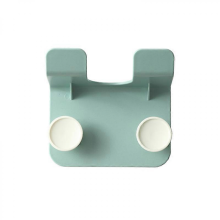 Lot de 2 supports muraux pour sèche-cheveux, auto-adhésifs, mains libres, pour salle de bain et chambre à coucher