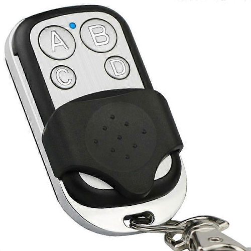 2 Pieces Universal Gate Remote Control, Universal Garage Gate Remote Control, Remote Control Cloning with 4 Buttons and Fixed Frequency 433.92 MH