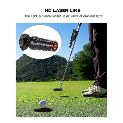 Golf Putter Sight Portable Golf Lasers Putting Trainer Golf Putt Putting Training Aim Improve Line 2