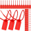300 Pcs Plastic Tamper Seals, Numbered Zip Ties Security Tags Safety Seals Self Locking 1