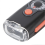 7 in 1 Emergency Survival Whistle LED Light Thermometer Compass Multi Function Whistle for Hiking Climbing Orange 4